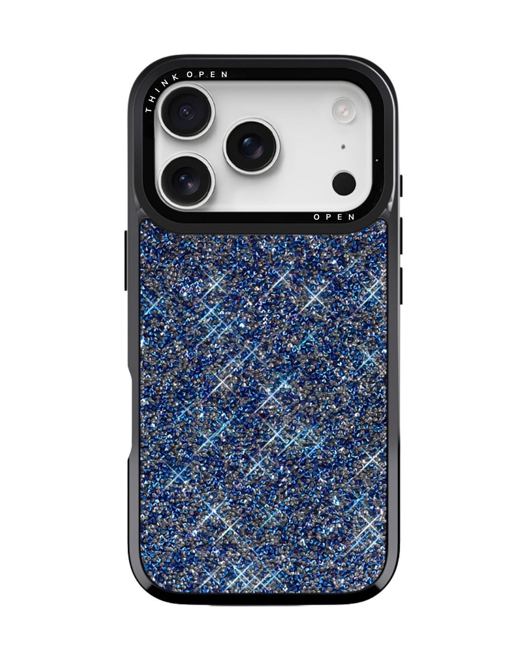 Glitter Blue Phone Case